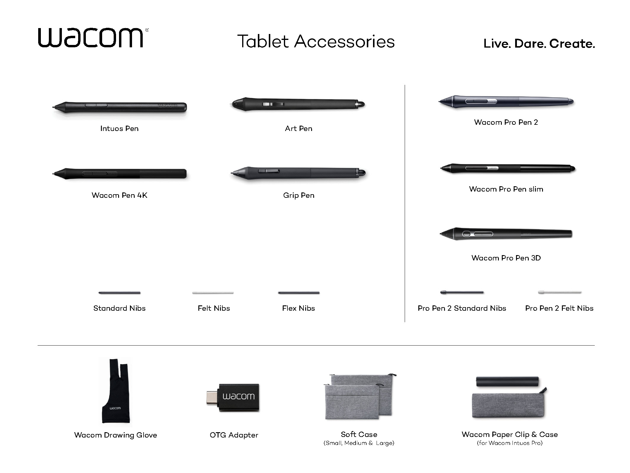 What Accessories Are Available For My Wacom Pen Tablet Wacom