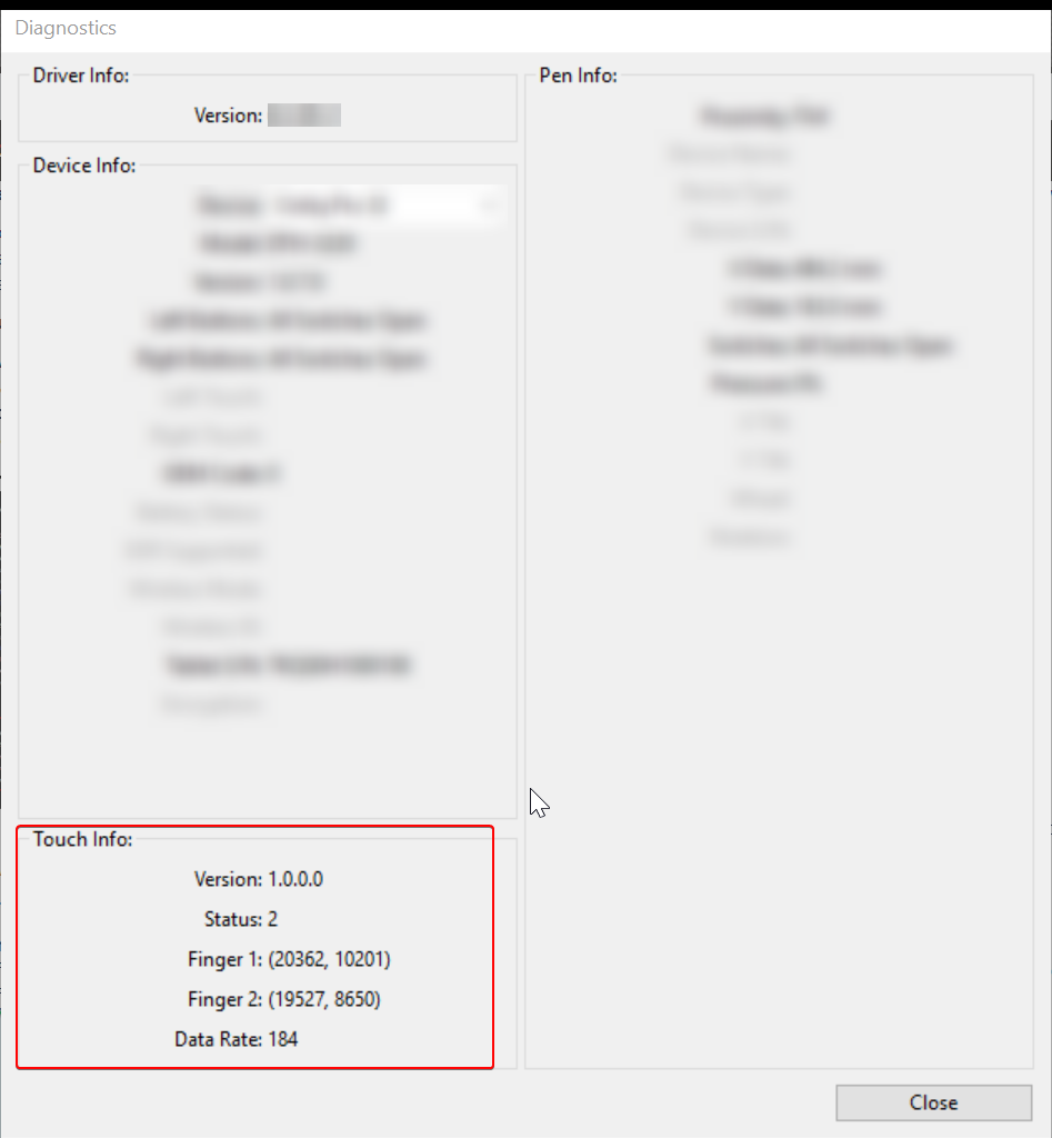 How can I diagnose a Touch issue with my Wacom device? – Wacom